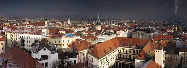 výhled na brno