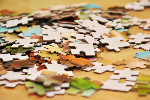 puzzle na kupě